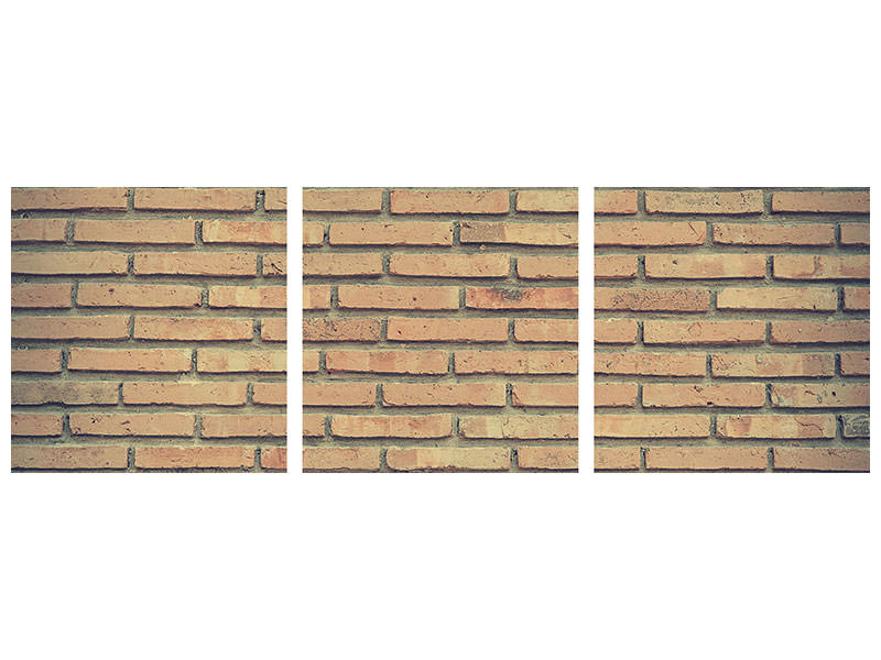 panoramic-3-piece-canvas-print-classic-brick-wall