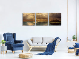 panoramic-3-piece-canvas-print-light-spectacle-on-the-sea