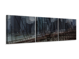 panoramic-3-piece-canvas-print-nyc-vi