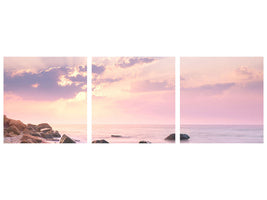 panoramic-3-piece-canvas-print-sunrise-at-sea