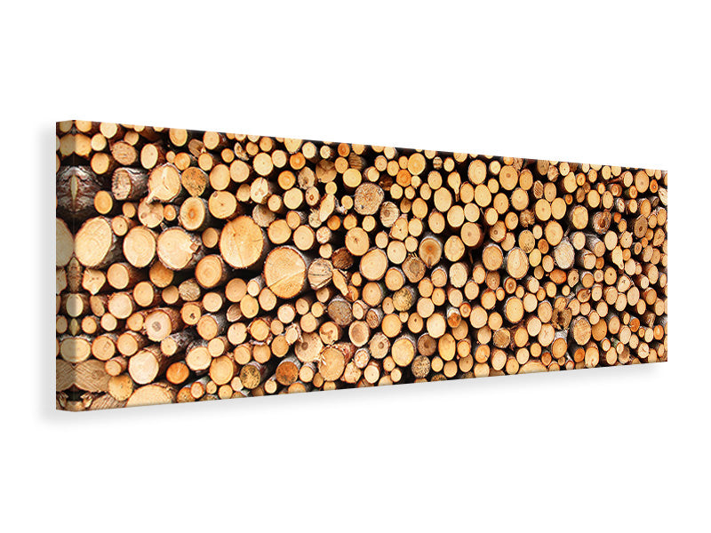 panoramic-canvas-print-logs