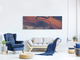 panoramic-canvas-print-old-violin